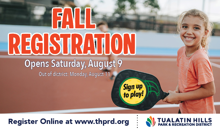 Save the Date - for Fall Registration!